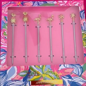 Lilly Pulitzer appetizer sticks